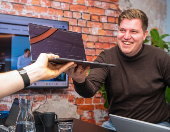 Mark laptop